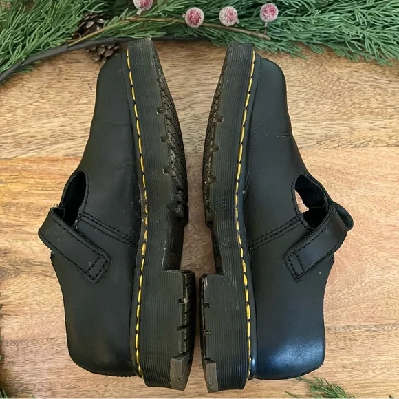 Dr. Martens Black Mary Jane Shoes - Picture 6 of 13